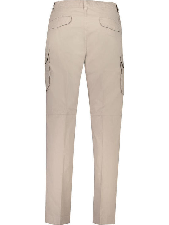 Trousers Elastic in Regular Fit Beige