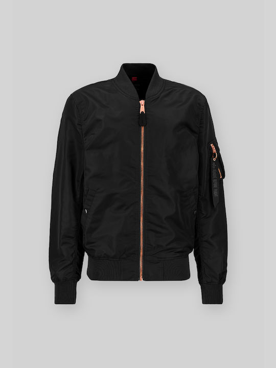 Alpha Industries Ma-1 Vf Herren Jacke Bomber Black / Copper