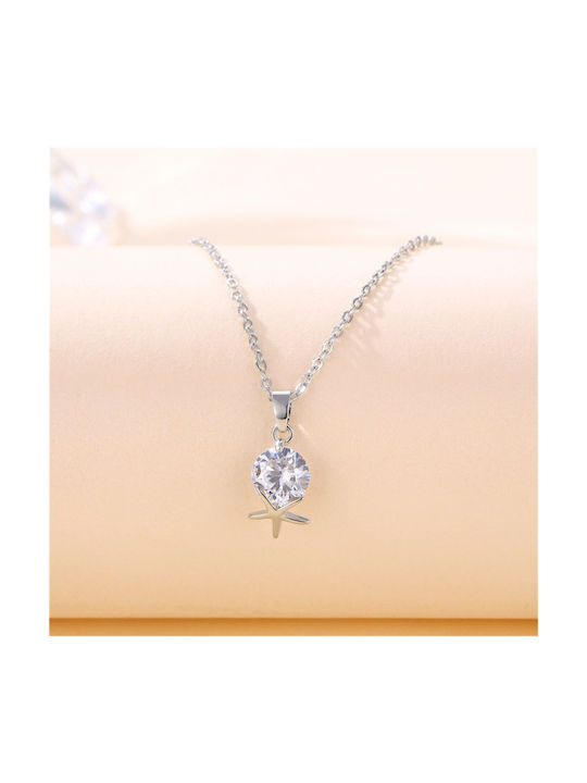 Silber Charm Stern aus Stahl