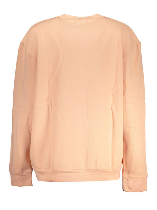 Roberto Cavalli Women's Long Fleece Sweatshirt Pink