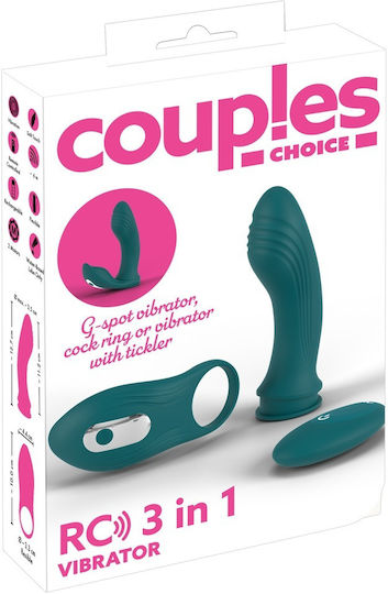 Couples Choice Mini Δονητής G-Spot με Απομακρυσμένο Έλεγχο 12.7cm
