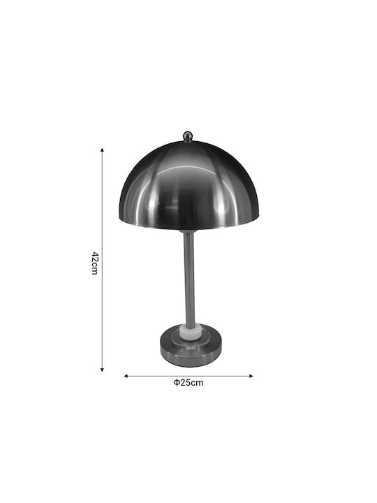 Inart Διακοσμητικό Φωτιστικό Lustrous E27 25x25x42εκ.
