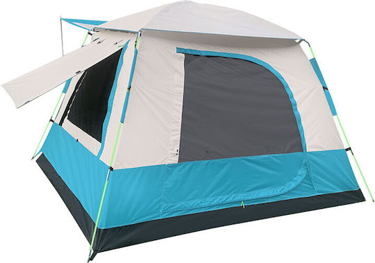 Hupa Aurora Σκηνή Camping Μπλε 3 Εποχών για 4 Άτομα 320x240x170εκ.