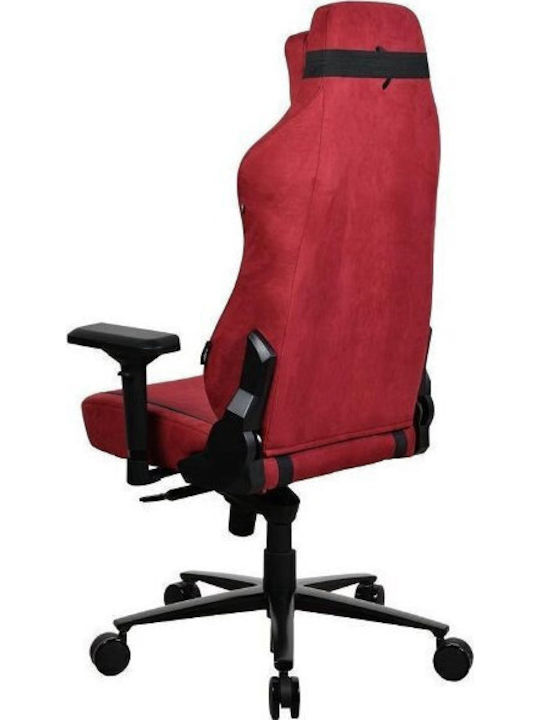 Arozzi Vernazza SuperSoft Υφασμάτινη Καρέκλα Gaming με Ρυθμιζόμενα Μπράτσα Bordeaux