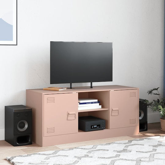 TV-Ständer Metall Rosa M99xP39xH44cm