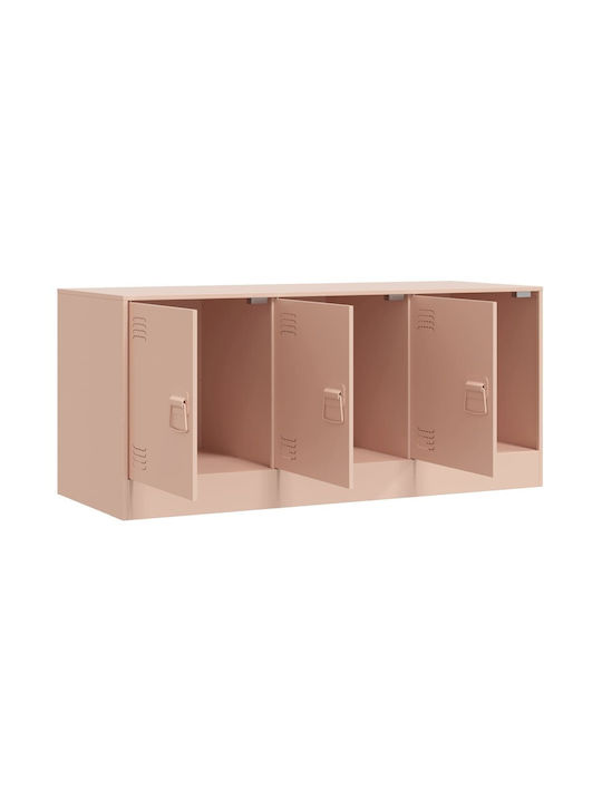 Έπιπλο Τηλεόρασης Μεταλλικό Ροζ Μ99xΠ39xΥ44cm