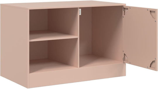 Έπιπλο Τηλεόρασης Μεταλλικό Ροζ Μ67xΠ39xΥ44cm