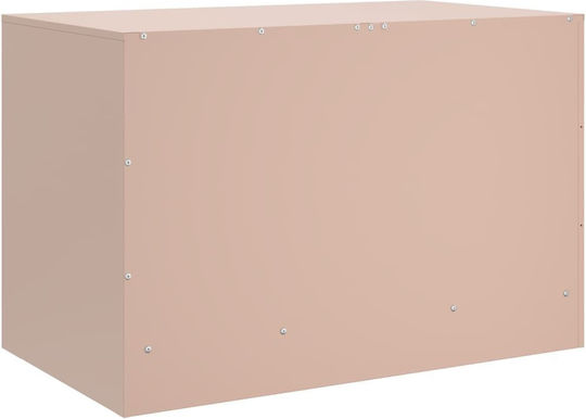 Έπιπλο Τηλεόρασης Μεταλλικό Ροζ Μ67xΠ39xΥ44cm