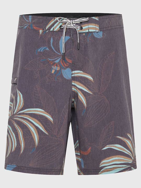 Men's Swimwear Bermuda Gray Floral