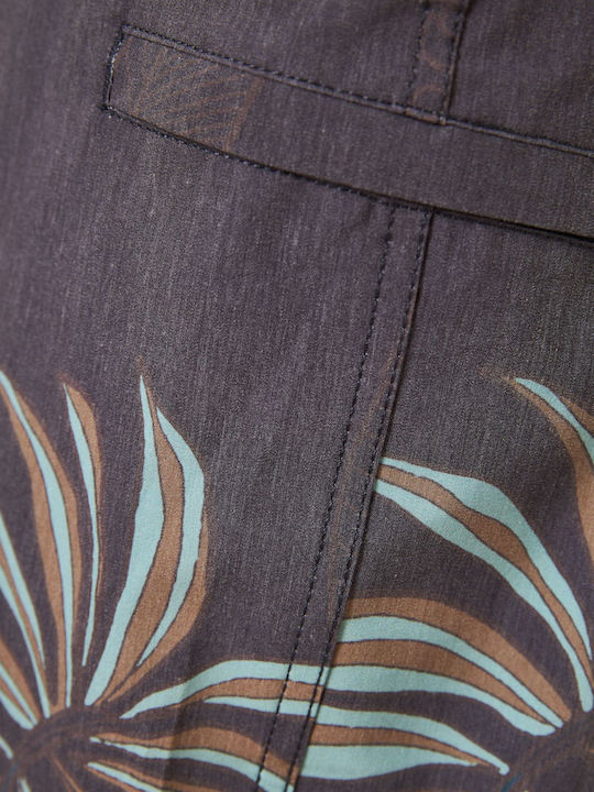 Men's Swimwear Bermuda Gray Floral