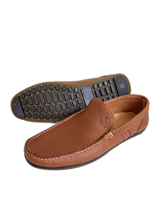 Men's Leather Loafers Tabac Brown