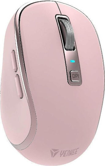 Yenkee Noble Ασύρματο Bluetooth Ποντίκι Ροζ