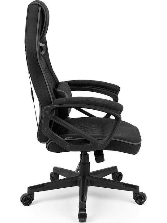 SENSE7 Knight Fabric Gaming Chair Black / Gray