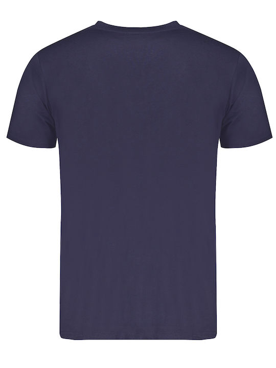 Squola Nautica Italiana Men's Short Sleeve T-shirt BLBLU 846020_BLBLU