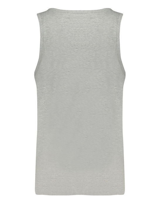 Squola Nautica Italiana Men's Sleeveless Blouse Gray