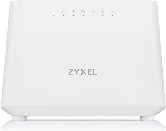 Zyxel DX3301-T0-EU01V1F v2 Ασύρματο VDSL2 Modem Router Wi‑Fi 6 με 4 Θύρες Gigabit
