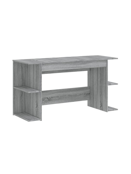 Desk Grey Sonoma 140x50x75cm