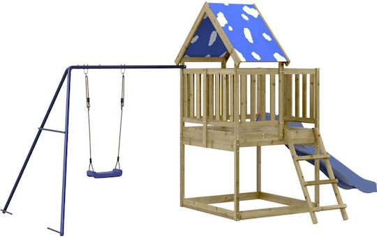 vidaXL Holzturm Braun