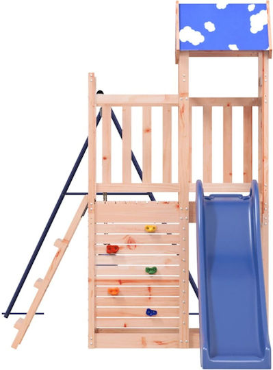 vidaXL Wooden Tower Brown