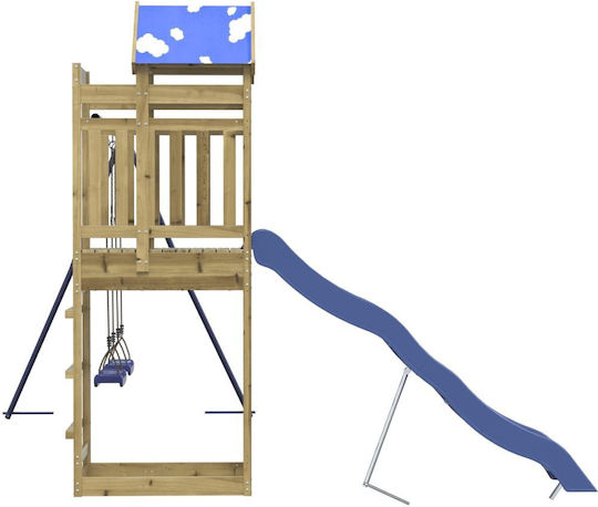 vidaXL Holzturm Braun