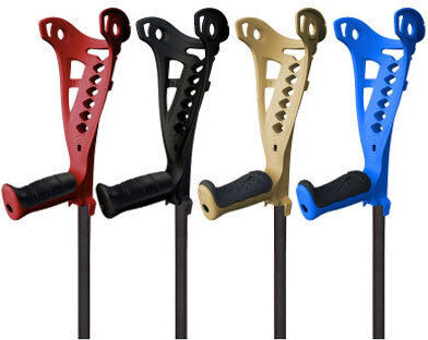 FDI Forearm Crutches Πατερίτσα Μασχάλης Μαύρο 86060