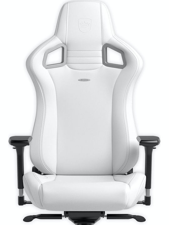 Noblechairs Epic Gaming Stuhl mit verstellbaren Armlehnen White Edition