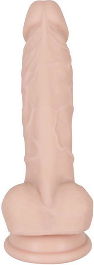 Boss Of Toys Ρεαλιστικό Dildo με Όρχεις και Βεντούζα Flesh 18cm