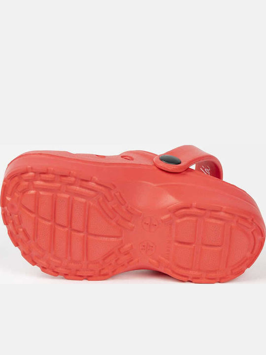 Life's Little Moments Sonic Kids Beach Clogs Red
