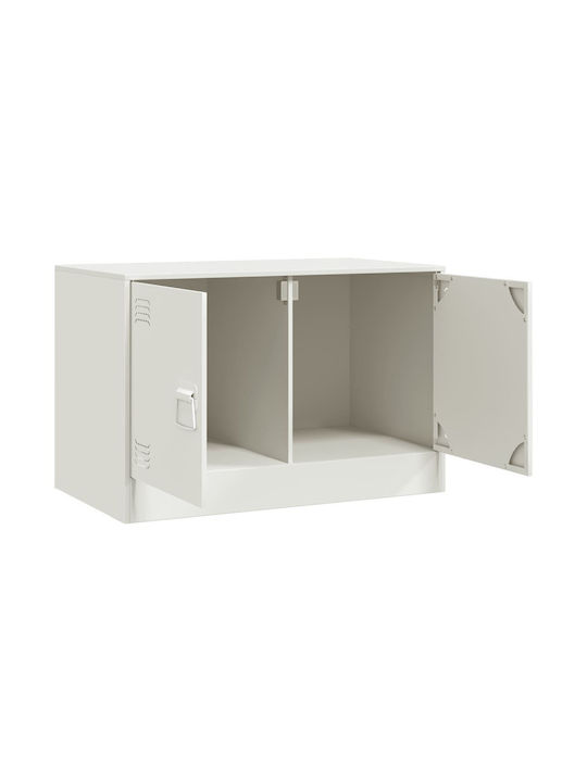 Living Room TV Unit White L67xW39xH44cm
