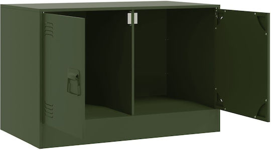 Living Room TV Unit Πράσινο Λαδί