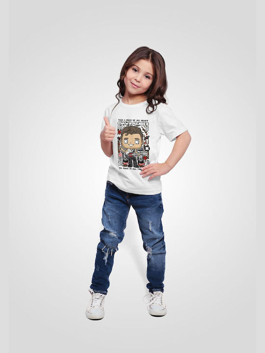 Pop Culture Kids T-shirt White Shawn Mendes