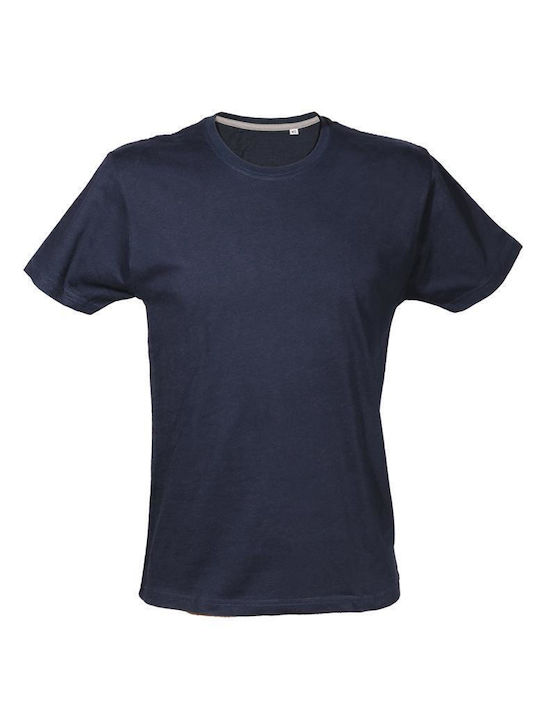 Keya Ανδρικό Διαφημιστικό T-shirt Κοντομάνικο Light Blue