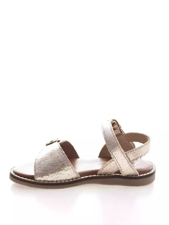 L'atelier Tropézien Kids' Sandals Gold Crackled