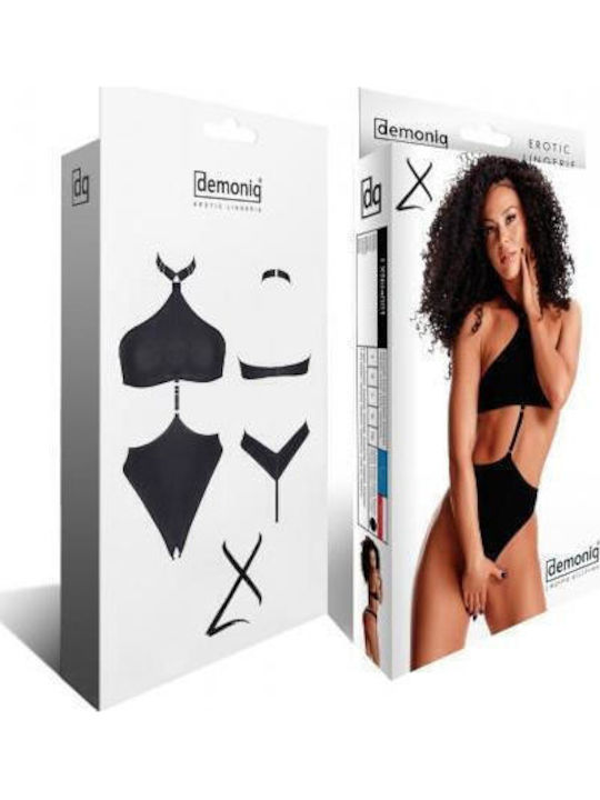Boss Of Toys Nita Sexy Κορμάκι Μαύρο