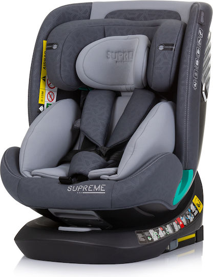 Chipolino Supreme Baby Car Seat i-Size with Isofix Granite 0-36 kg