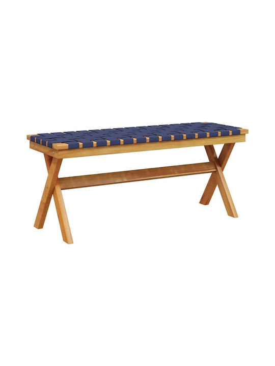 Bench Outdoor Wooden 100x34x42cm