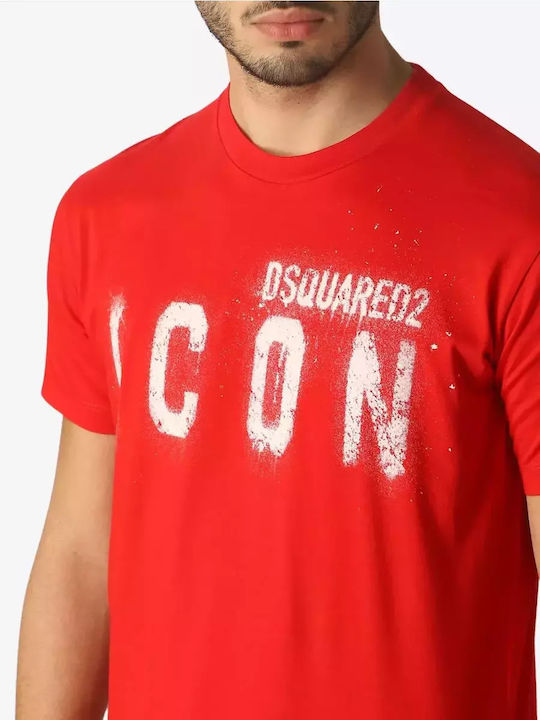 Dsquared2 Men's T-shirt Rouge