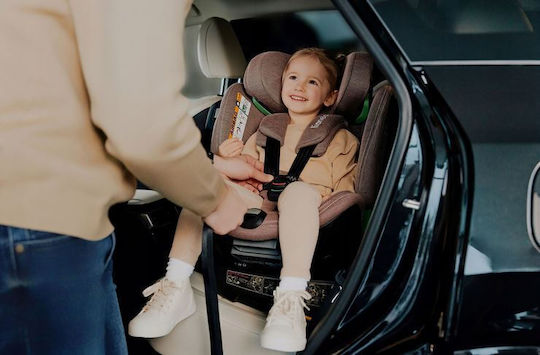 Lionelo Harmony Baby Car Seat i-Size with Isofix Gray Graphite Leather 0-36 kg