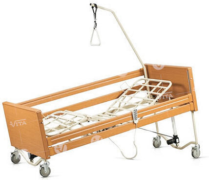 Kifidis Orthopedics Electric Poliedru Pat de spital cu Saltea / Frâne / Bara laterală 10-2-188