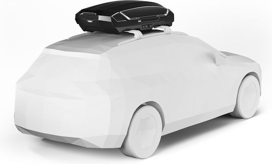 Thule Motion 3 Large Автомобилен Багажник За Покрив С Двойно Отваряне 450л Черен Лъскав