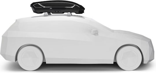 Thule Motion 3 XL Low Автомобилен Багажник За Покрив С Двойно Отваряне 400л Черен Лъскав