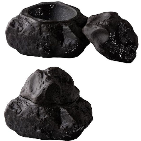 Ready Bol Decorativ Ceramică Negru 16.5x16.5x13.5cm 4buc