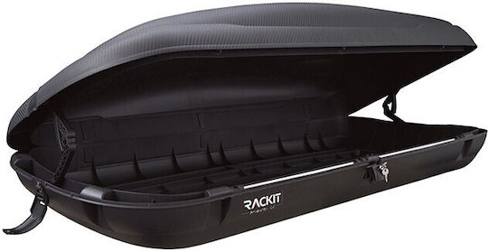 Rackit Car Roof Box With Dual-Side Opening 400lt Black Carbon