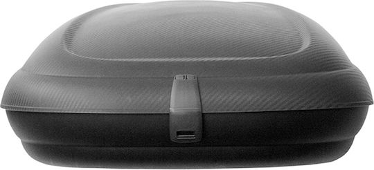 Auto Gs Car Roof Box with Single Opening and 320lt Capacity Black