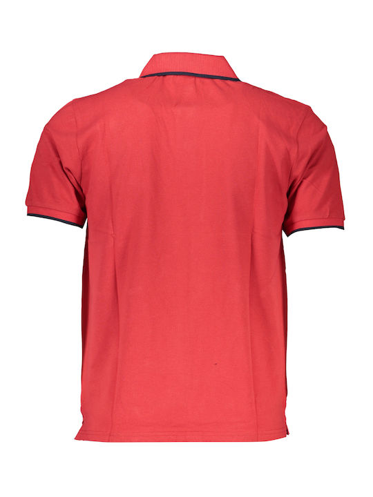 North Sails Men's Short Sleeve Blouse Polo Red