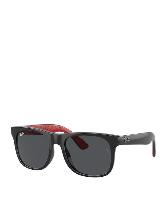 Ray Ban Ochelari De Soare Pentru Copii Polarized Spiderman Negri Pentru 7-11 Ani
