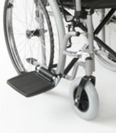 Kifidis Orthopedics Scaun Cu Rotile Pliabil 62cm 09-2-094 Negru