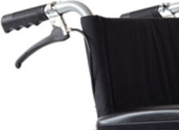Kifidis Orthopedics Scaun Cu Rotile Pliabil 62cm 09-2-094 Negru