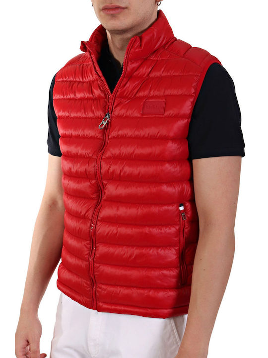 Daniel Hechter Men's Sleeveless Jacket Red