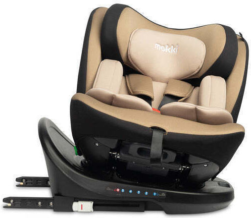 Caretero Mokki Baby Car Seat i-Size with Isofix Beige 0-36 kg